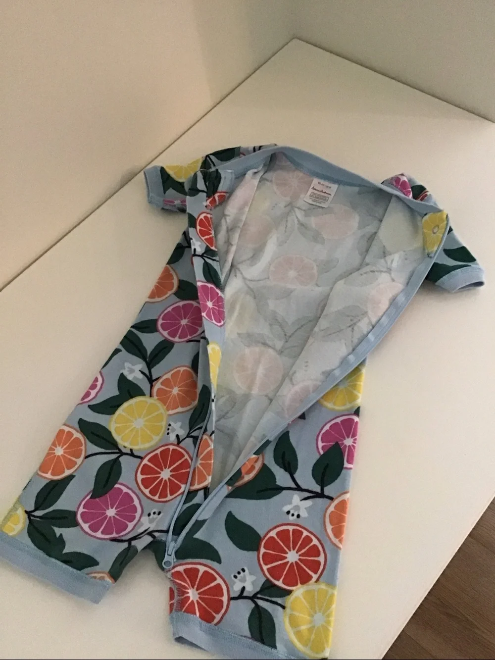 Hanna Andersson Baby Shortie Sleeper 100% organic cotton